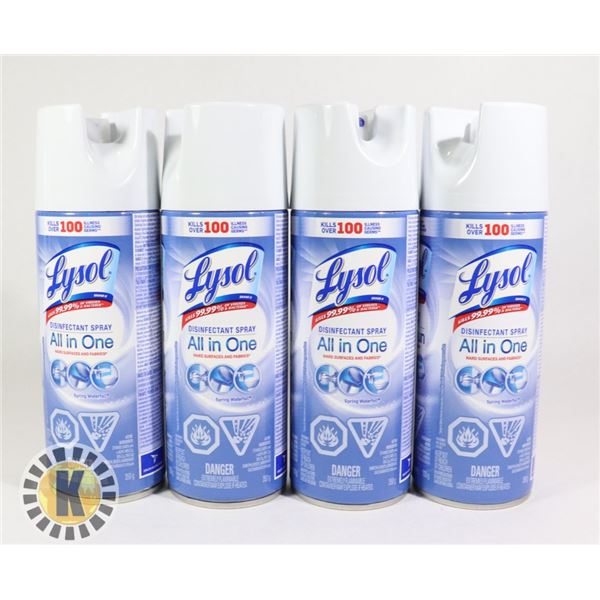 BAG OF LYSOL DISINFECTANT SPRAY