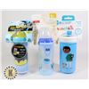 Image 1 : BAG OF BABY BOTTLES, FEEDERS AND CUPS