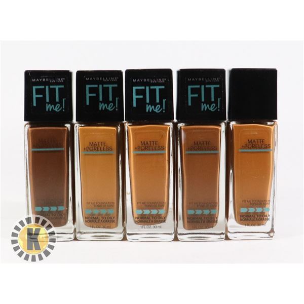 BAG OF MAYBELLINE FIT ME FOUNDATION
