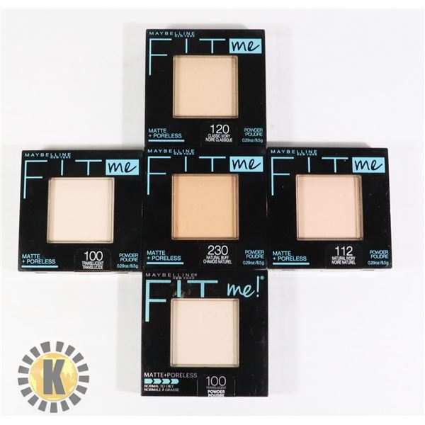 BAG OF MAYBELLINE FIT ME FOUNDATION