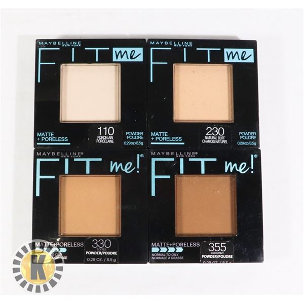BAG OF MAYBELLINE FIT ME FOUNDATION