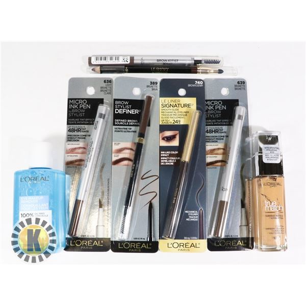 BAG OF MAKE-UP FOUNDATION, INK PEN MAKE-UP REMOVAL