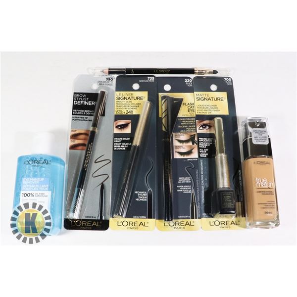 BAG OF MAKE-UP FOUNDATION, INK PEN MAKE-UP REMOVAL