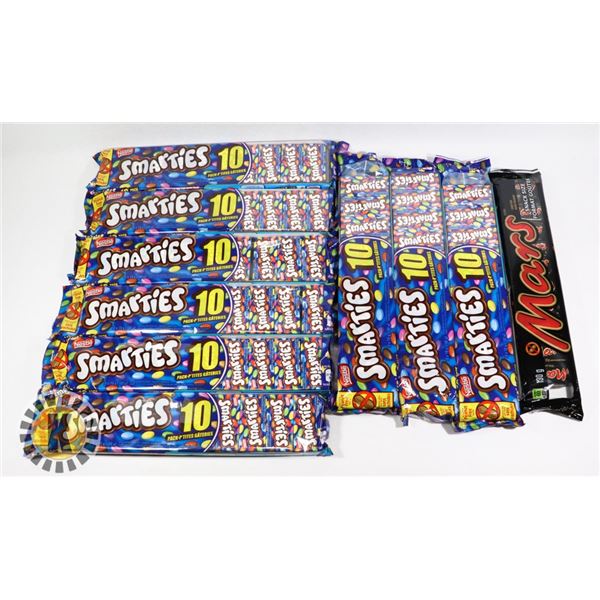 BAG OF SMARTIES AND MARS