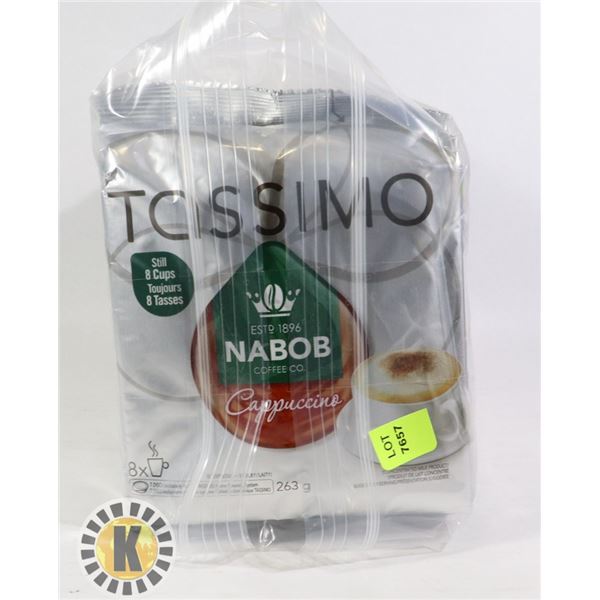 BAG OF TWO TASSIMO CAPPUCCINO