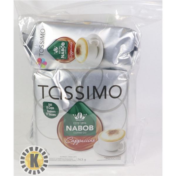 BAG OF TWO TASSIMO CAPPUCCINO