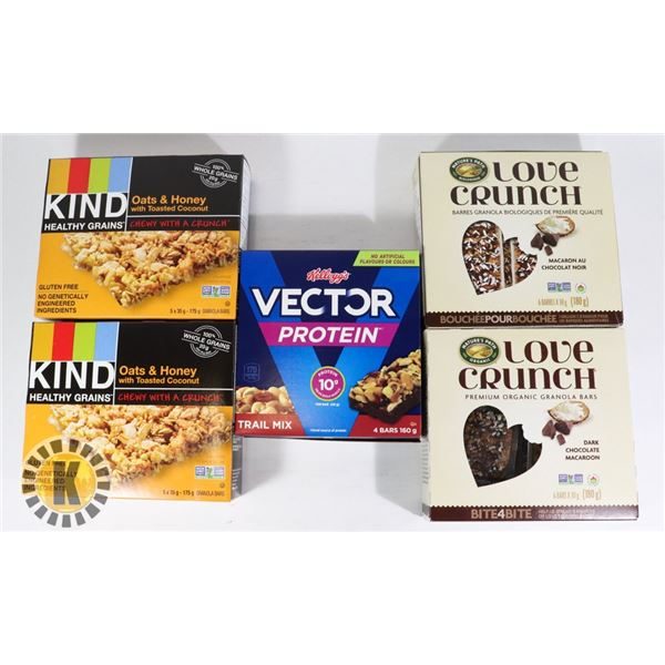 ASSORTED BAG OF GRANOLA BARS