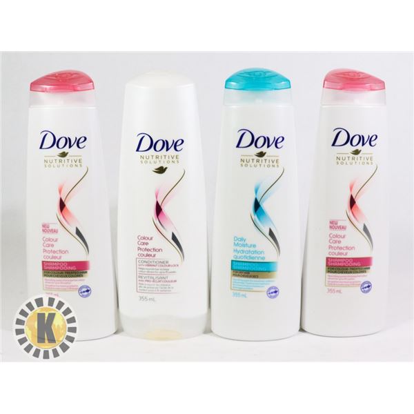 DOVE HAIR WASH SUPPLIES