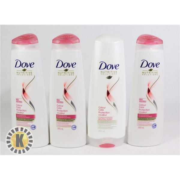 DOVE HAIR WASH SUPPLIES