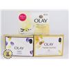 Image 1 : BAG O F ASSORTED OLAY BAR SOAPS