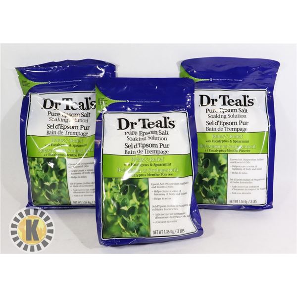 BAG OF DR. TEALS PURE EPSOM SALT SOAKING SOLUTION