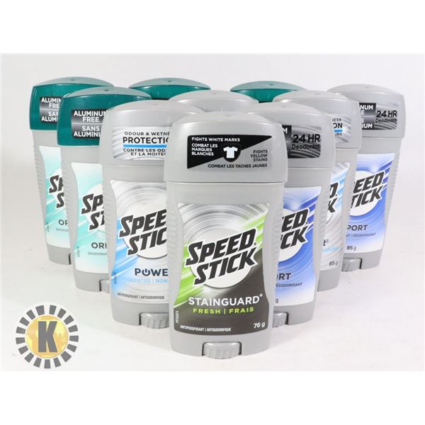 BAG OF SPEED STICK DEODORANT