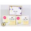 Image 1 : BAG OF ASSORTED OLAY BODY WASH BAR SOAPS