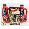 Image 1 : BAG OF 2 DRANO MAX GEL & CLR