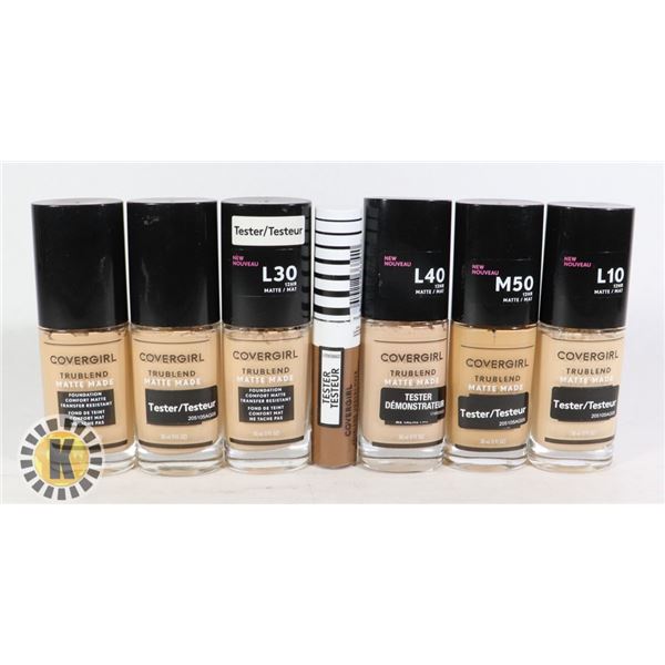 BAG OF COVER GIRL COSMETIC MAKE-UP