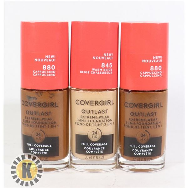 BAG OF COVER GIRL COSMETIC MAKE-UP