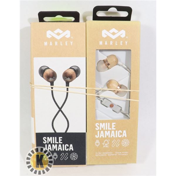 2 MARLEY EAR PHONES