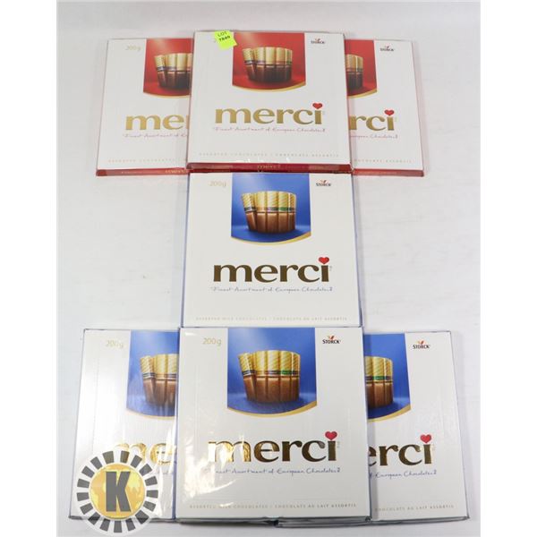 BUNDLE OF MERCI CHOCOLATE