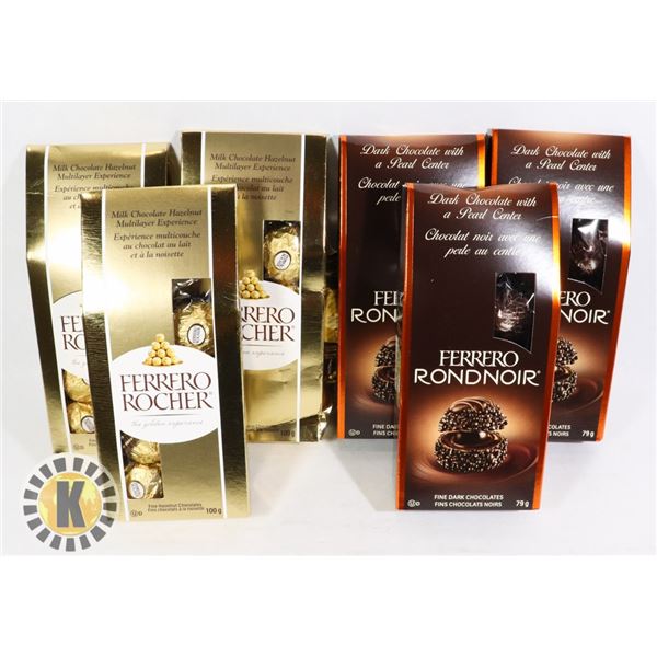 BAG OF ASSORTED FERRERO ROCHER CHOCOLATE