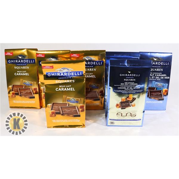 BAG OF GHIRARDELLI CHOCOLATE