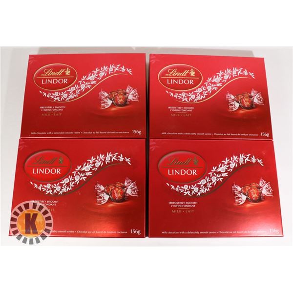 BAG OF LINDT LINDOR CHOCOLATE