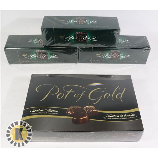 BAG OF POT OF GOLD DARK MINT CHOCOLATE