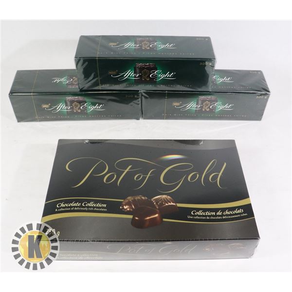 BAG OF POT OF GOLD DARK MINT CHOCOLATE