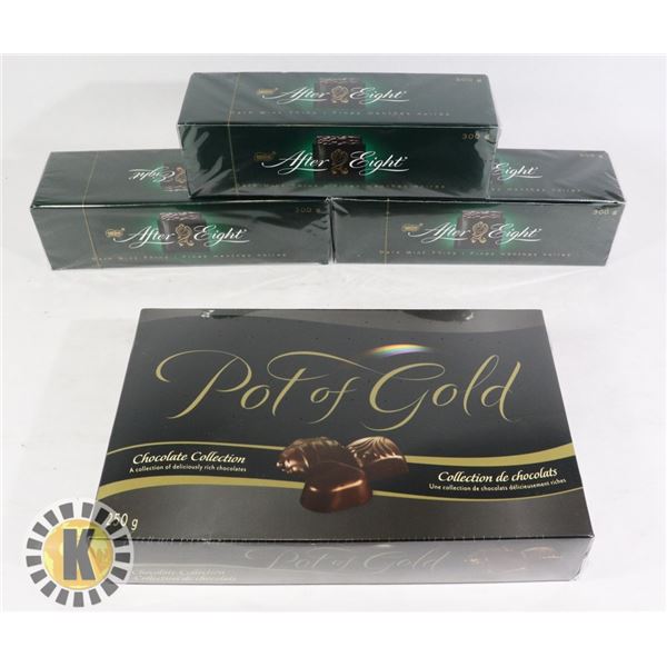 BAG OF POT OF GOLD DARK MINT CHOCOLATE