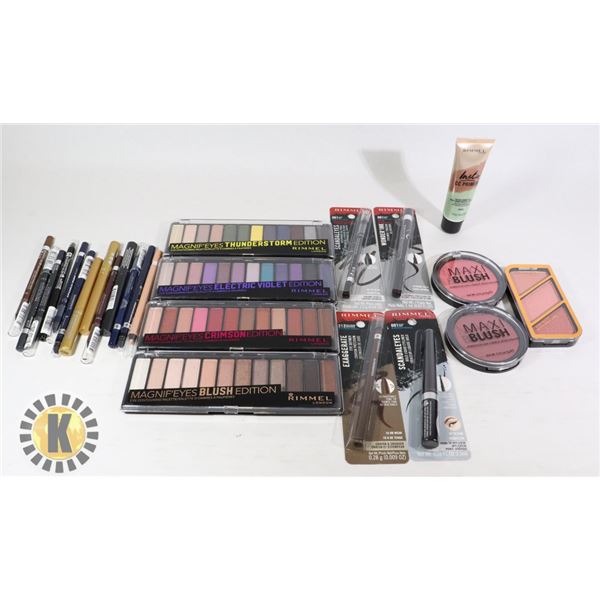 BAG OF ASSORTED NEW RIMMEL MAKE-UP ITEMS