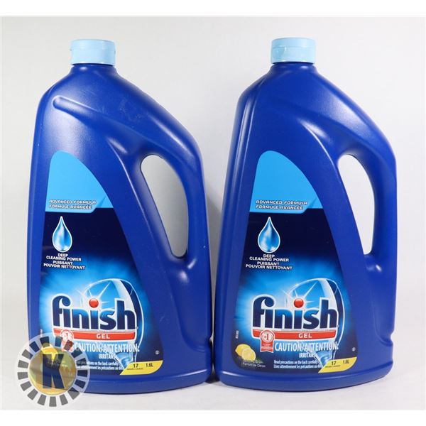 2 1.6L FINISH LIQUID DISHWASHER SOAP