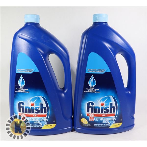 2 1.6L FINISH LIQUID DISHWASHER SOAP