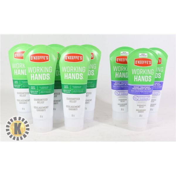 BAG OF O'KEEFFE'S WORKING HANDS HAND CREAM
