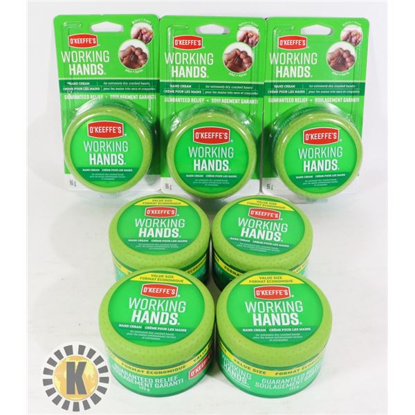 BAG OF O'KEEFFE'S WORKING HANDS HAND CREAM