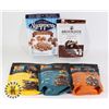 Image 1 : BAG OF ASSORTED CHOCOLATE  BARS & PRETZELS