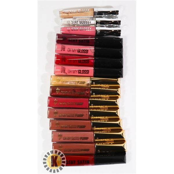 ASSORTED BAG OF NEW RIMMEL COSMETIC LIP COLOR