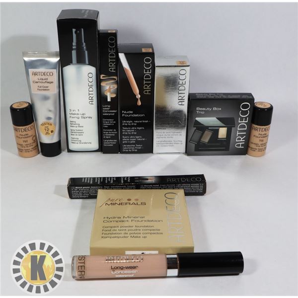 ASSORTED BAG OF NEW ARTDECCO COSMETIC ITEMS