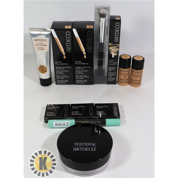 ASSORTED BAG OF NEW ARTDECCO COSMETIC ITEMS