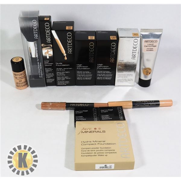 ASSORTED BAG OF NEW ARTDECCO COSMETIC ITEMS