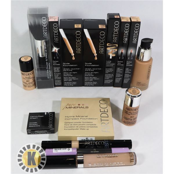ASSORTED BAG OF NEW ARTDECCO COSMETIC ITEMS