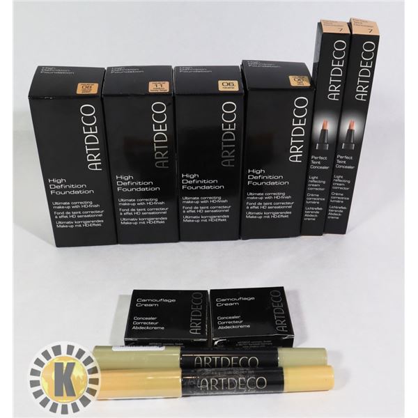 ASSORTED BAG OF NEW ARTDECCO COSMETIC ITEMS