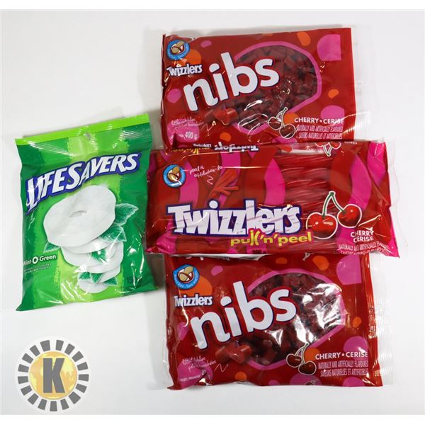 ASSORTED BAG OF CANDY INCLUDES LIFESAVERS