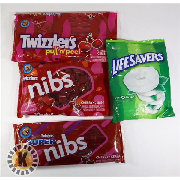 ASSORTED BAG OF CANDY INCLUDES LIFESAVERS