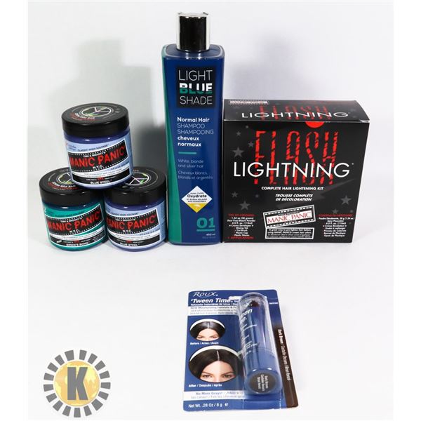 ASSORTED BAG OF HAIR PRODUCTS