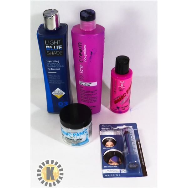 ASSORTED BAG OF HAIR PRODUCTS
