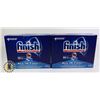 Image 1 : 2 PACKS OF FINISH DISH WASHER DETERGENT