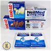 Image 1 : BAG OF BAND-AID & COLD MEDICINE