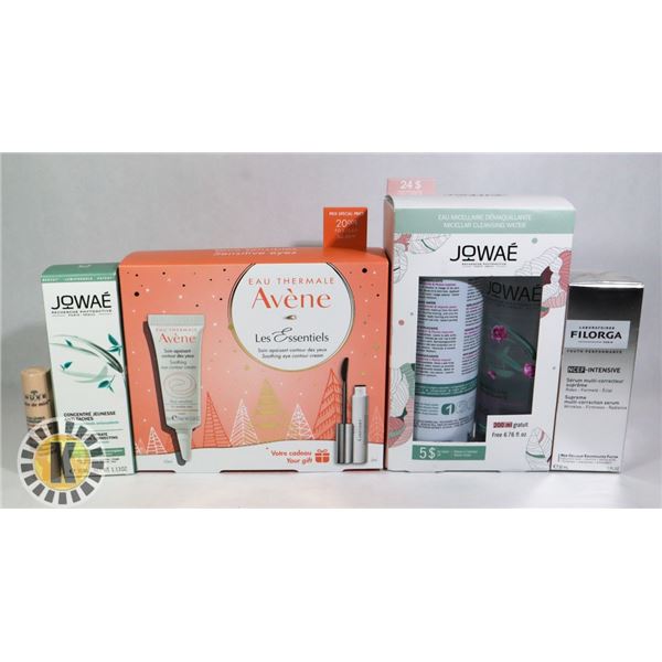 BAG OF ASSORTED FACE TREATMENT INCLUDING FILORGA