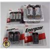 Image 1 : BAG OF 9V & C4 ENERGIZER BATTERIES