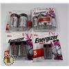 Image 1 : BAG OF 9V & C4 ENERGIZER BATTERIES