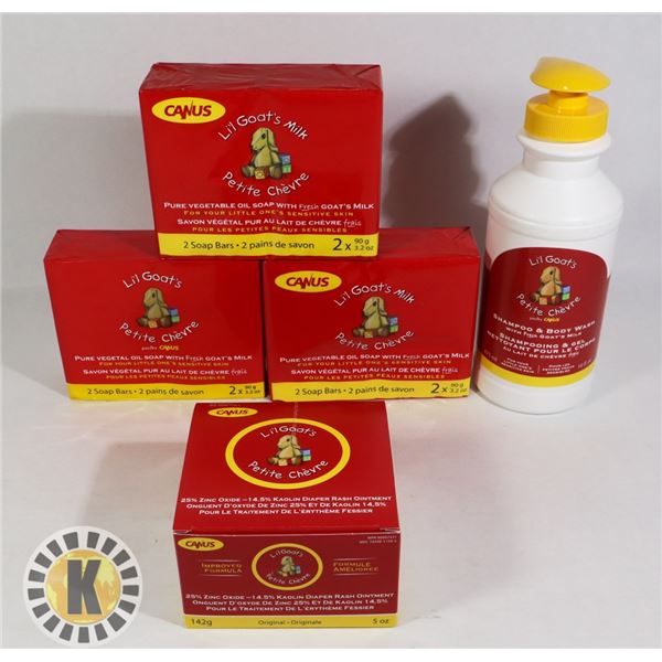 BAG OF ASSORTED LI'L GOAT'S BABY TREATMENTS